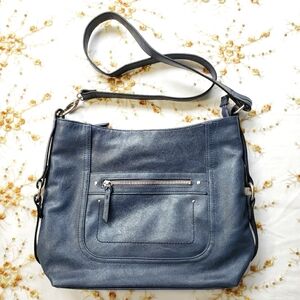 International Concepts Crossbody Shoulder Bag Large Vegan Leather